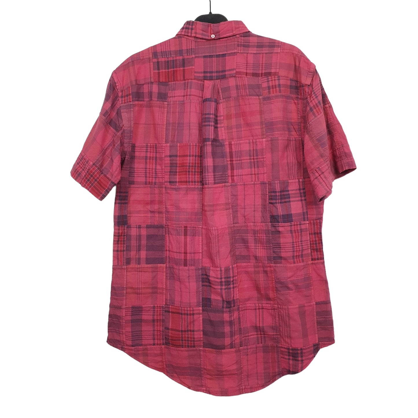 Ralph Lauren Short Sleeve Custom Fit Check Shirt Red