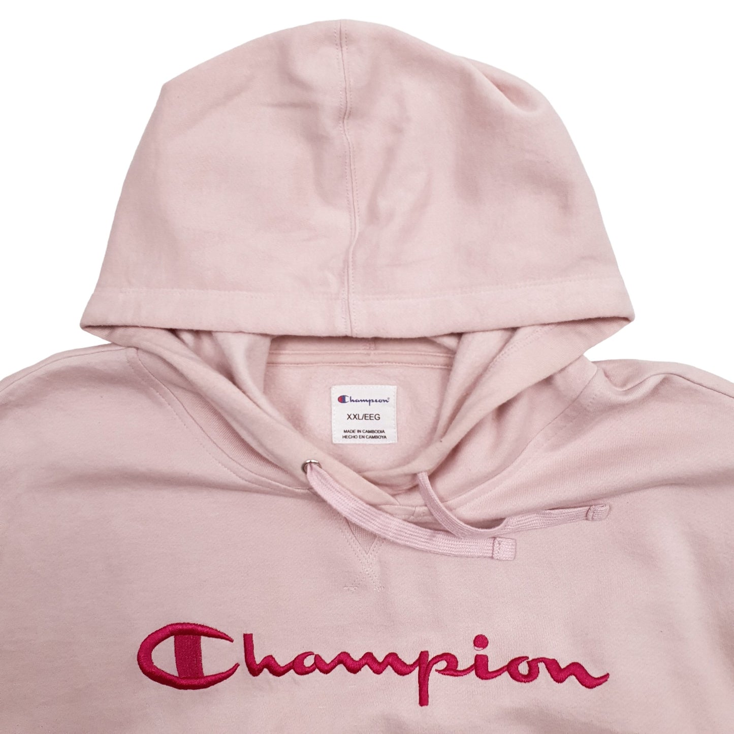 Womens Pink Champion  Hoodie Jumper