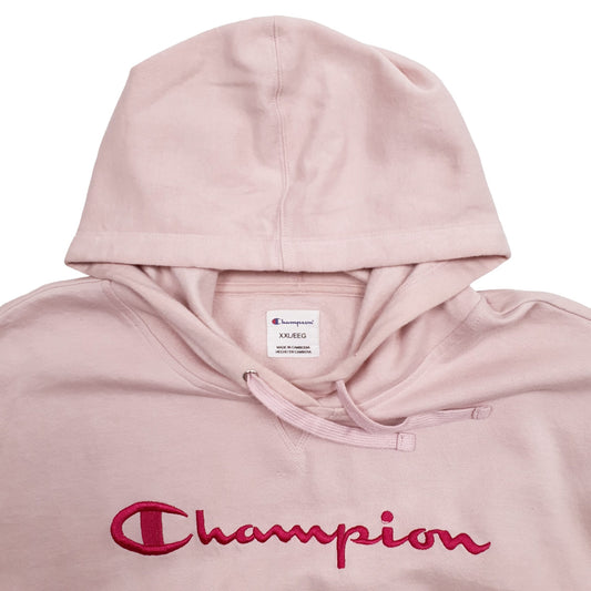 Womens Pink Champion  Hoodie Jumper