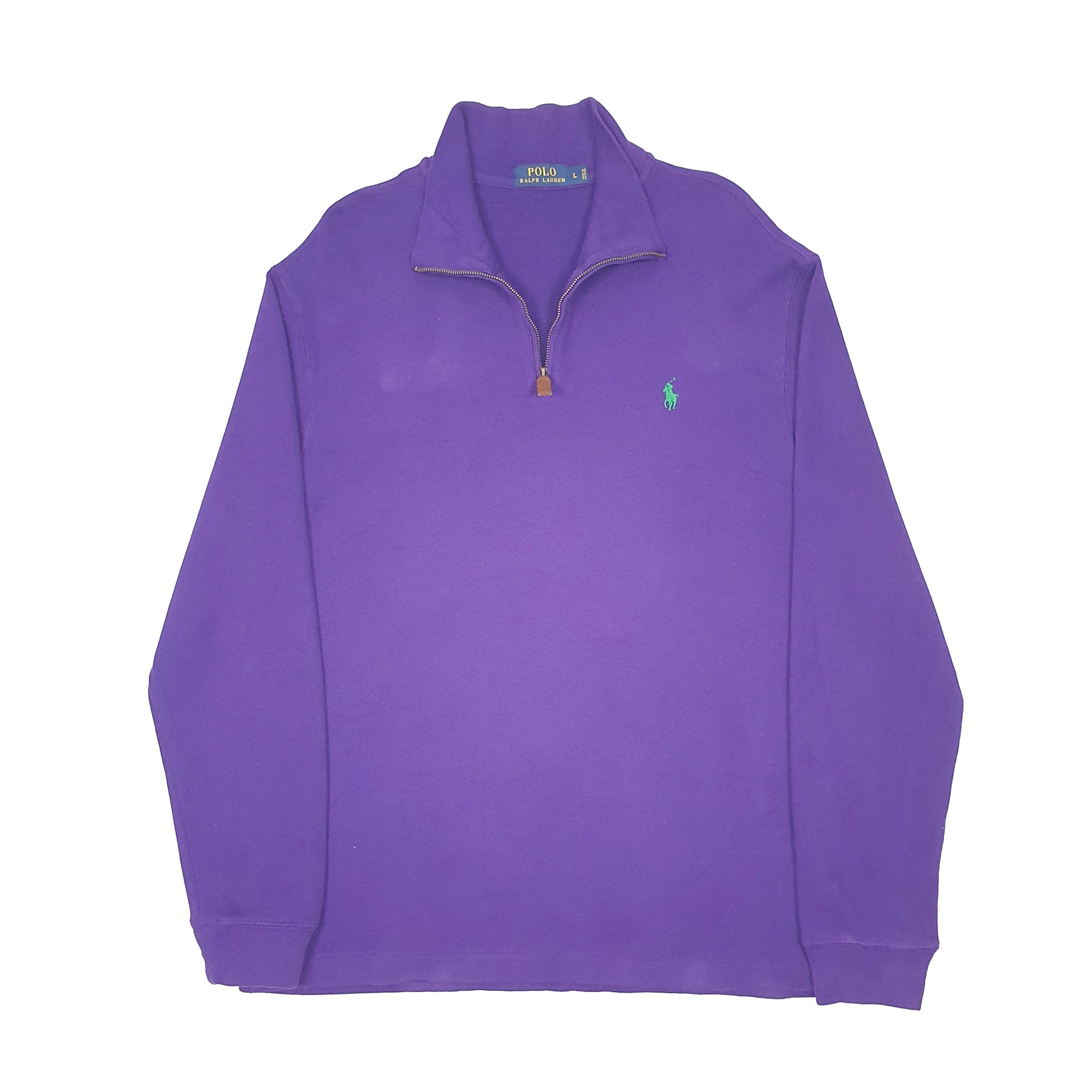 Polo Ralph Lauren Quarter Zip L Purple