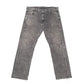 Levis 569 Loose Fit Stretch Jeans W38 L30 Grey