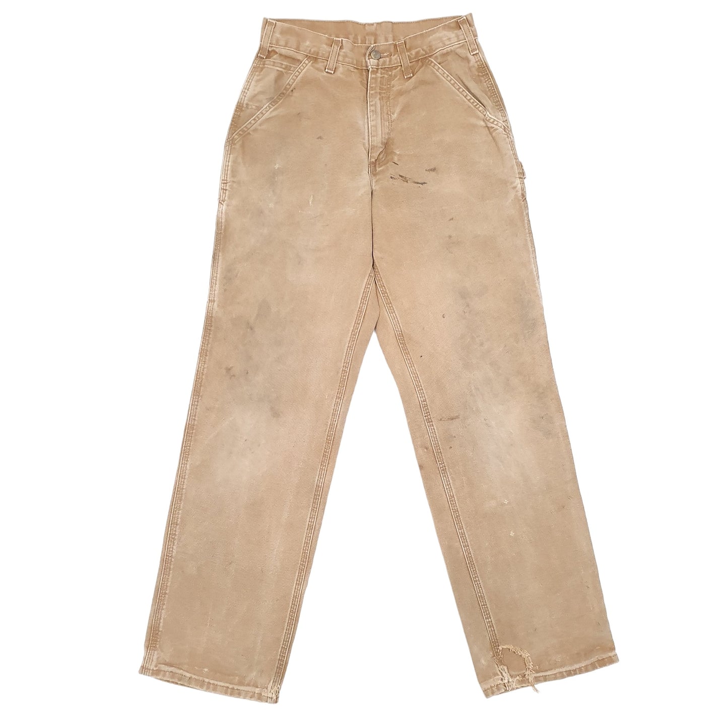 Mens Tan Carhartt  Carpenter Trousers
