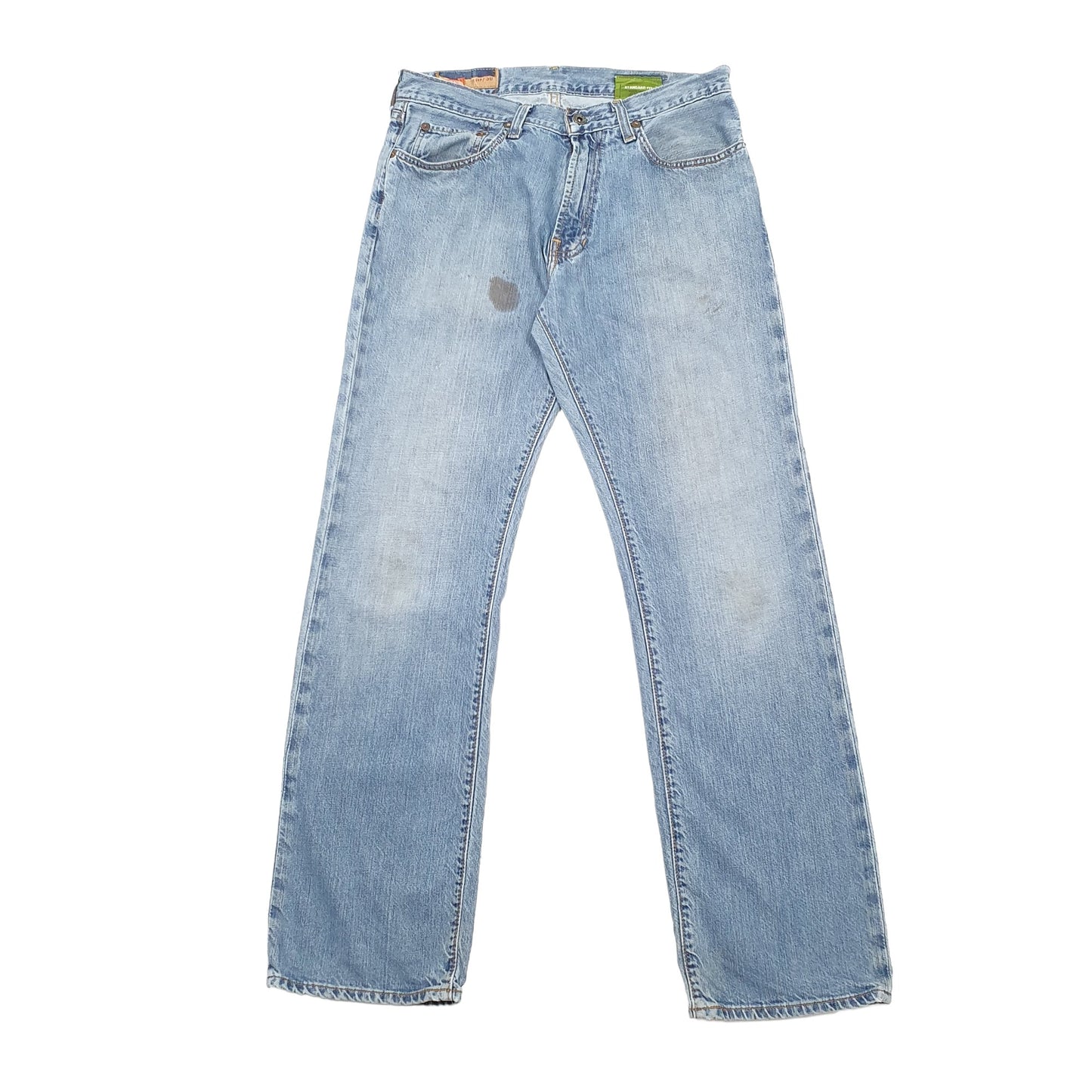 Gap Straight Straight Fit Entry of staining throughout Jeans W31 L30 Blue