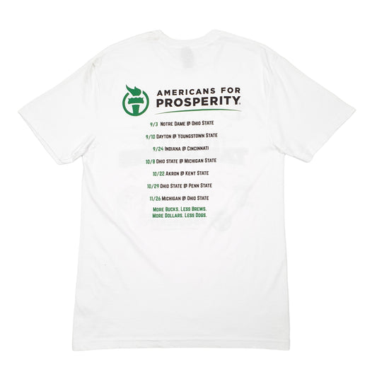 Gildan Americans For Prosperity Tailgating Short Sleeve T Shirt White