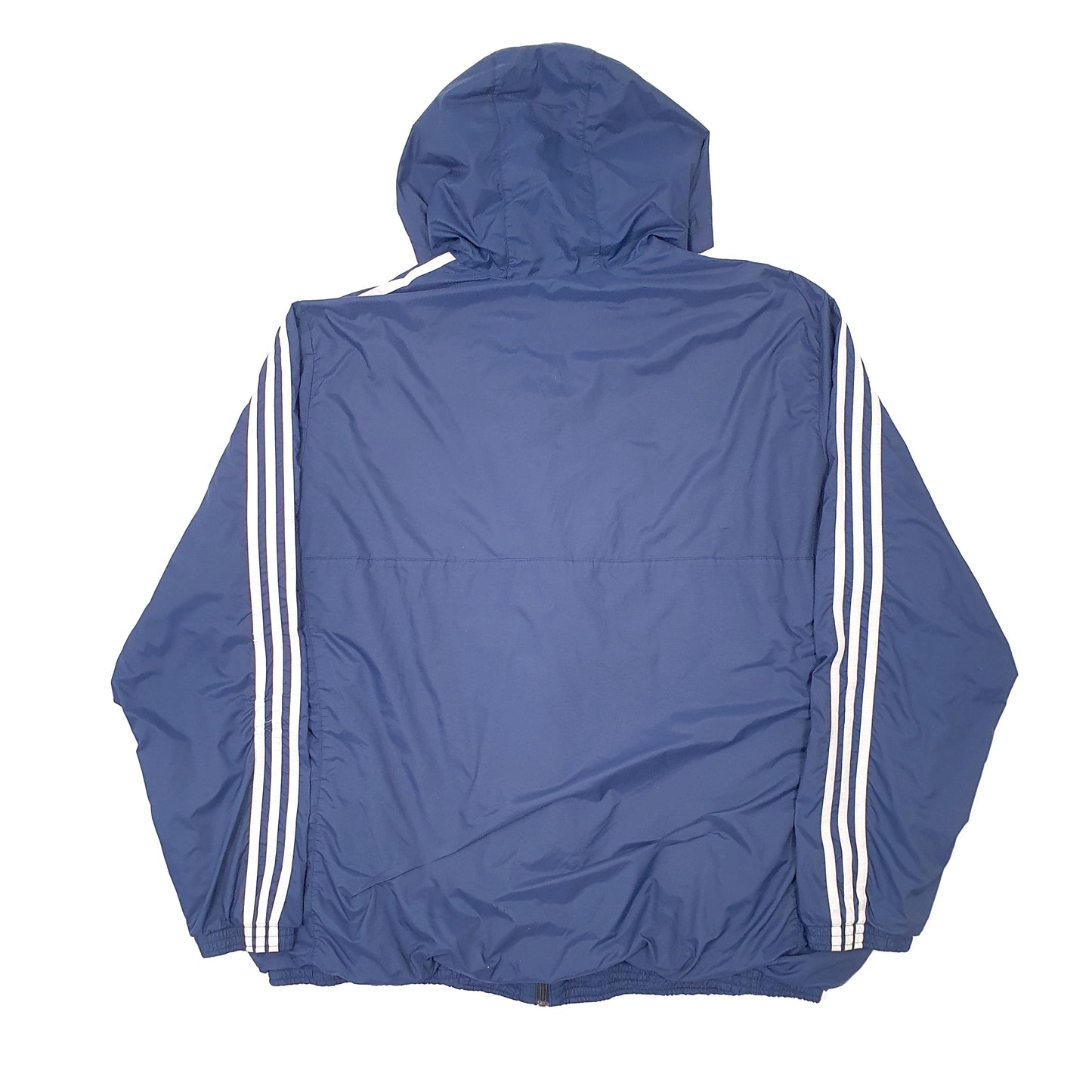 Mens Navy Adidas  Windbreaker Coat