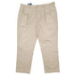 Mens Polo Ralph Lauren Pleated Beige Chino Trousers W40 L30 Beige