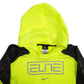 Womens Yellow Nike Elite Running Spellout Hi Vis Hoodie Jumper