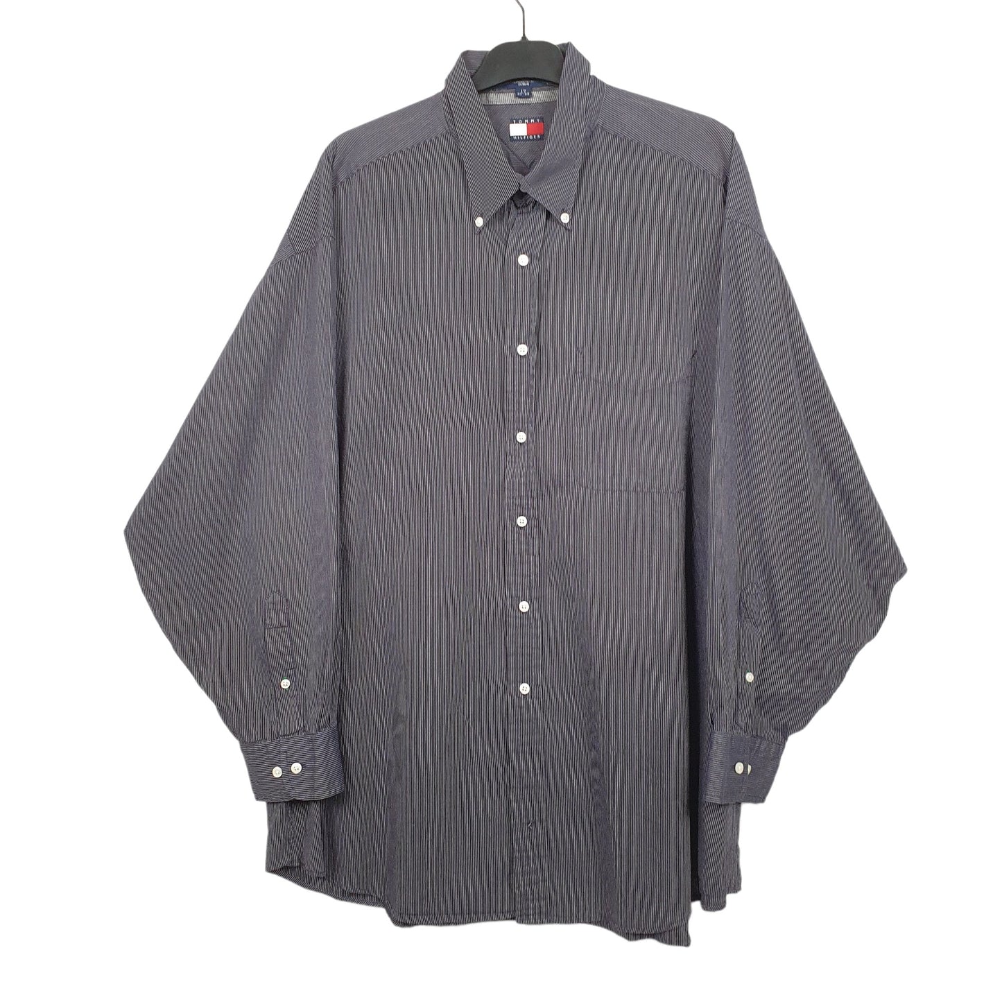 Mens Blue Tommy Hilfiger  Long Sleeve Shirt