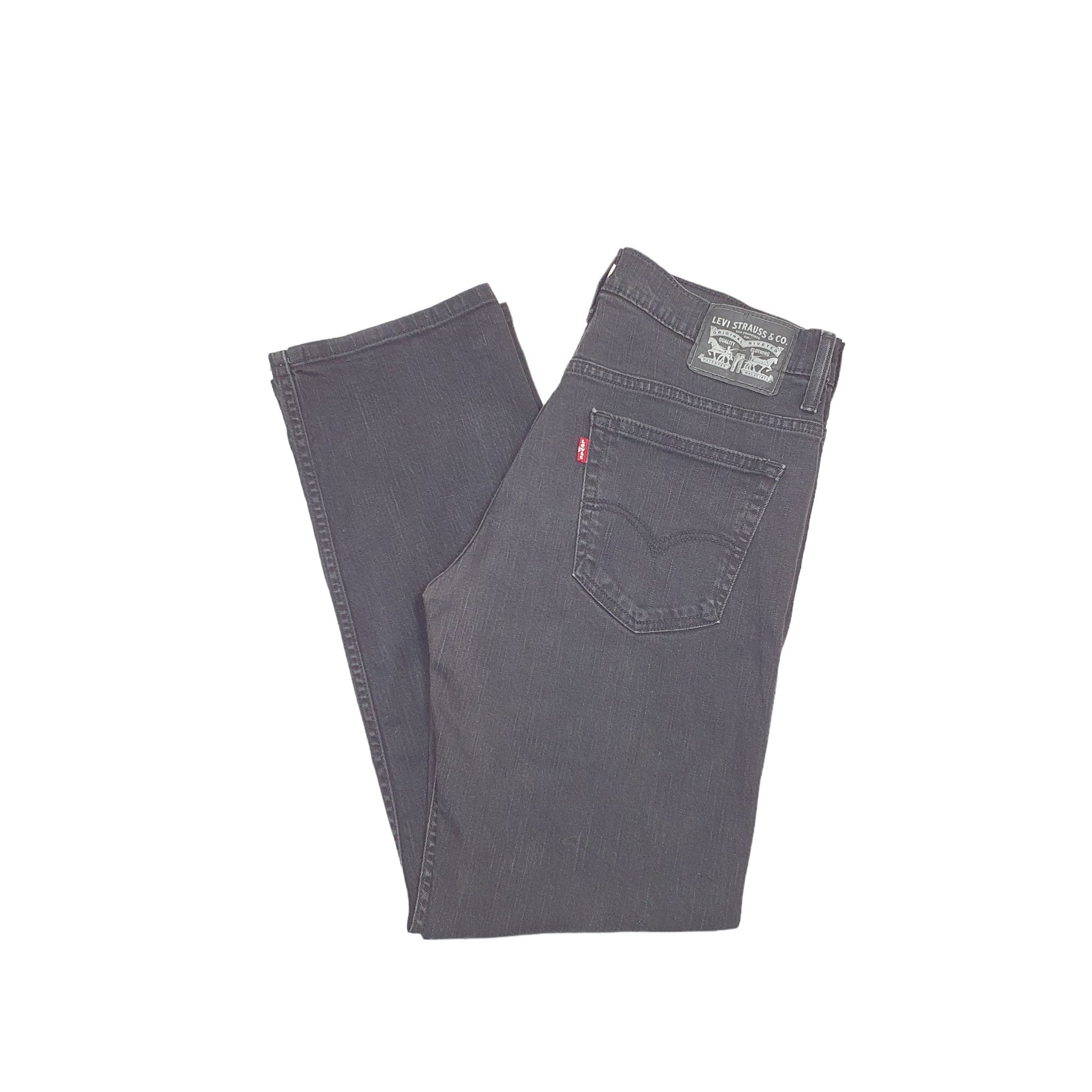 Levis 569 Loose Fit Jeans W33 L30 Black