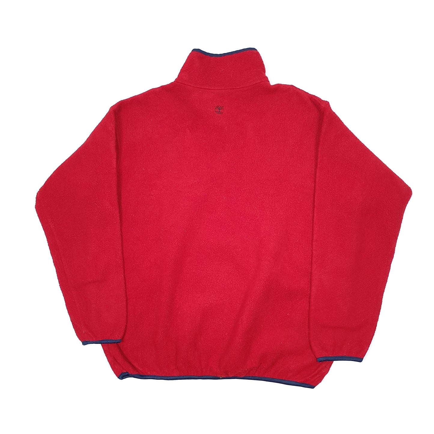 Timberland Weathergear Quarter Zip Fleece L Red