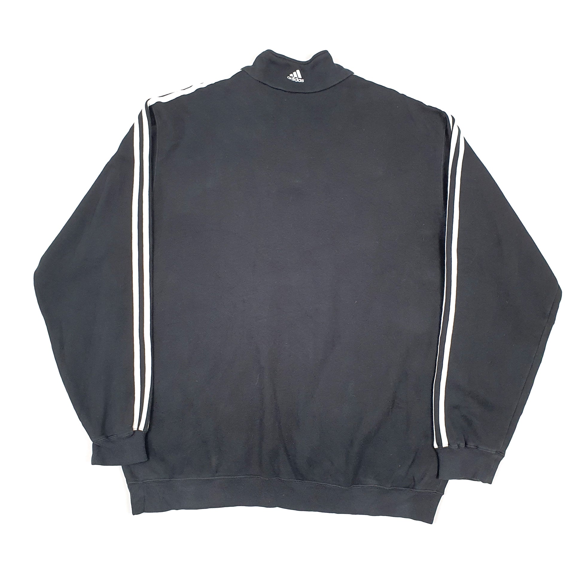 Adidas Spellout Quarter Zip XL Black