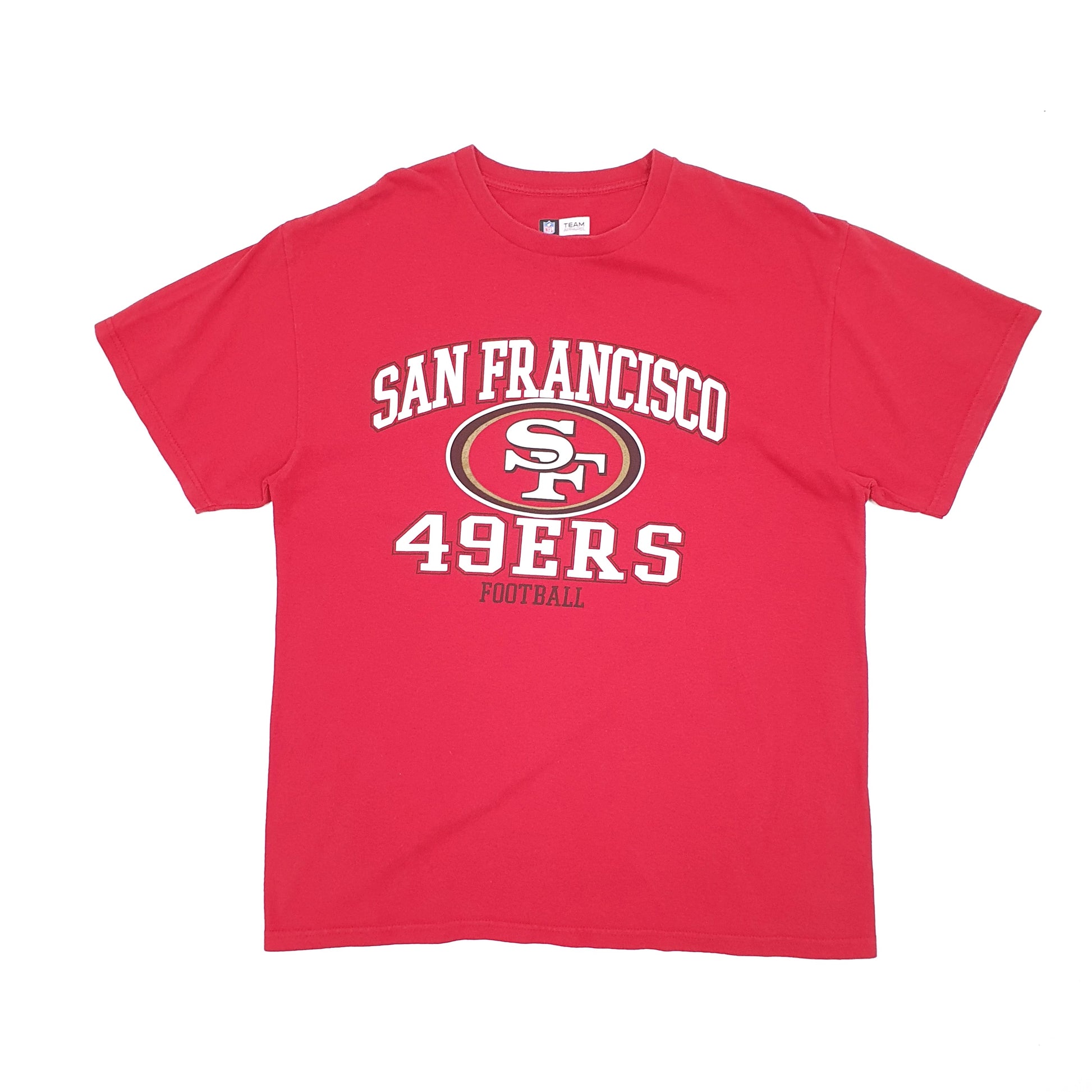 NFL San Francisco 49ers Football Short Sleeve T Shirt Red