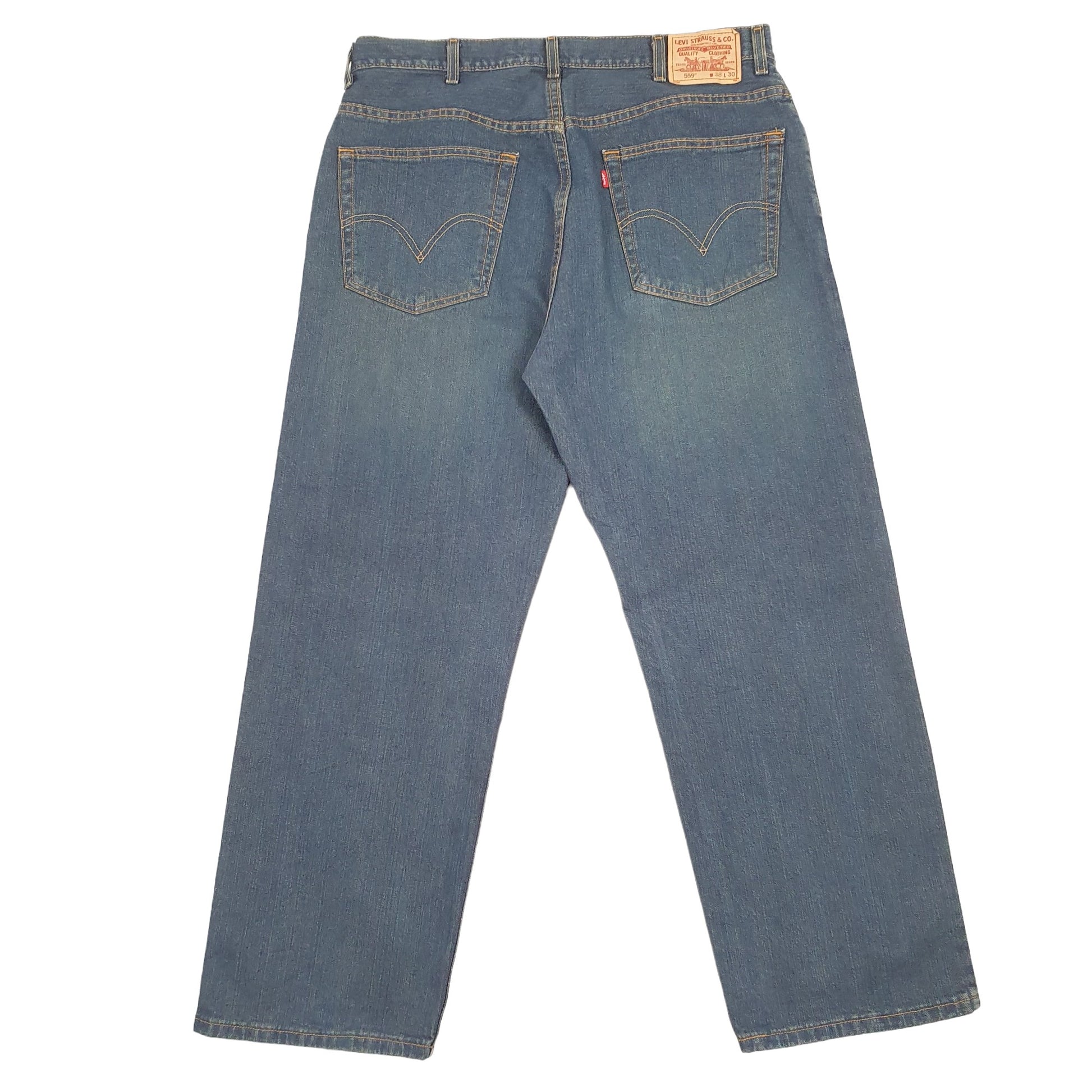 Levis 559 Relaxed Fit Jeans W38 L30 Blue