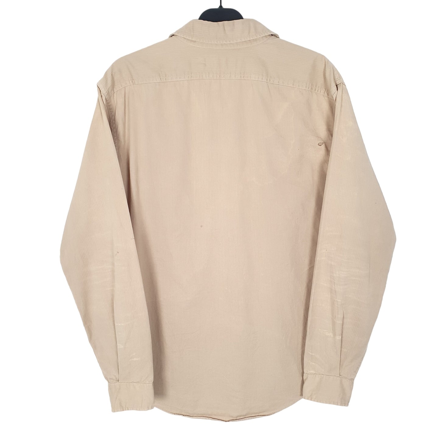 Ralph Lauren Herringbone Twill Long Sleeve Regular Fit Shirt Beige
