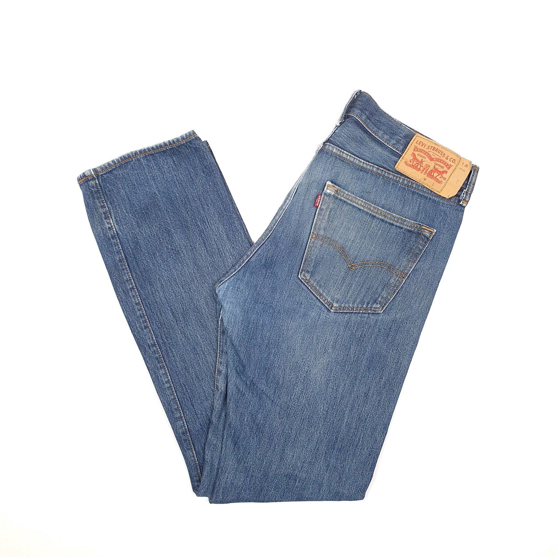 Levis 501 Regular Fit Jeans W36 L35 Blue