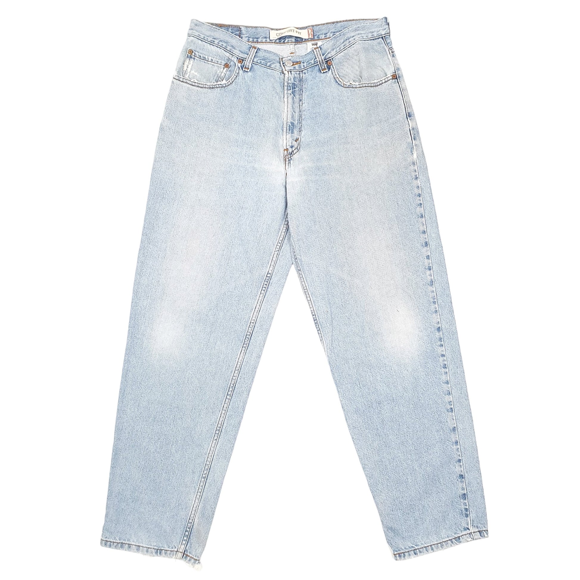 Mens Blue Levis Comfort 560 JeansW34 L33