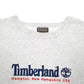 Mens Grey Timberland Spellout Weather Gear Made In USA Crewneck Jumper