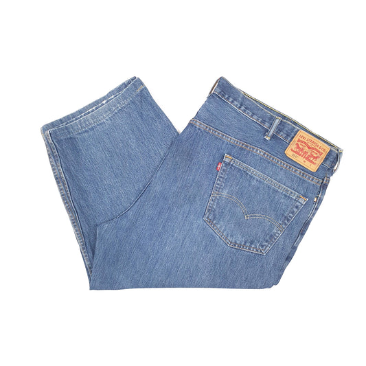 Levis 550 Relaxed Fit Jeans W52 L24 Blue
