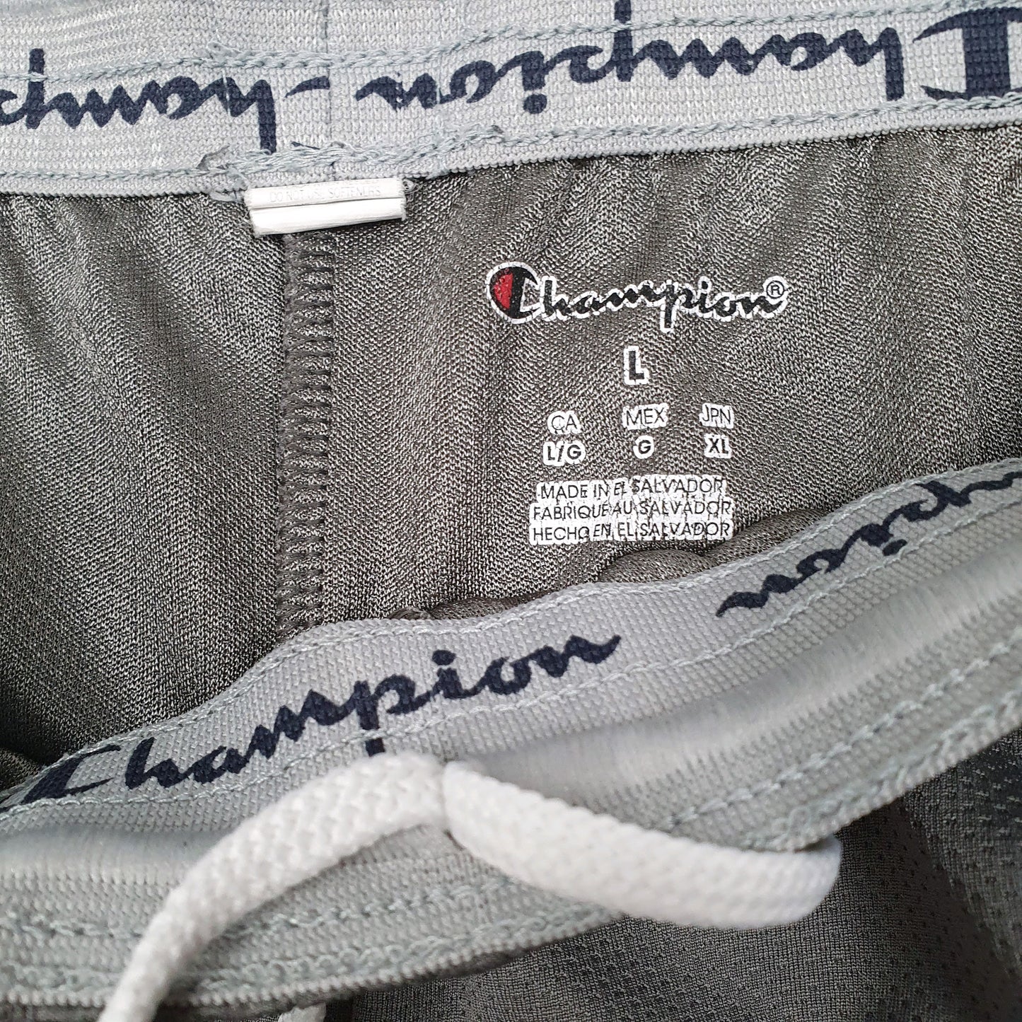 Champion Denver Nuggets Basketball Grey Sport Shorts W30 Grey