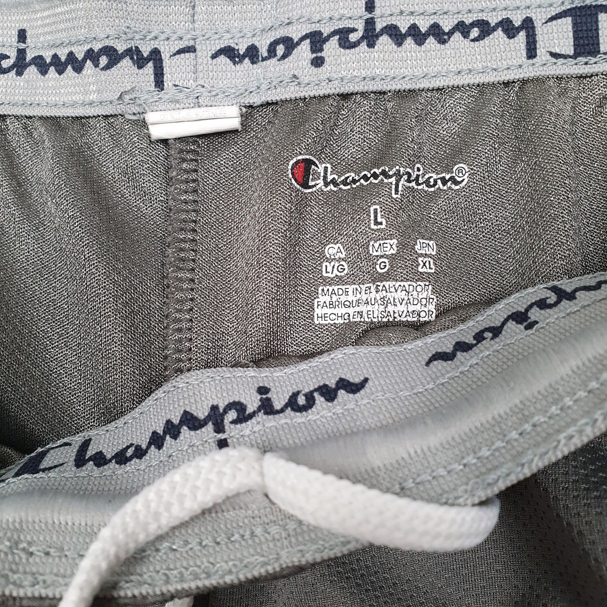 Champion Denver Nuggets Basketball Grey Sport Shorts W30 Grey