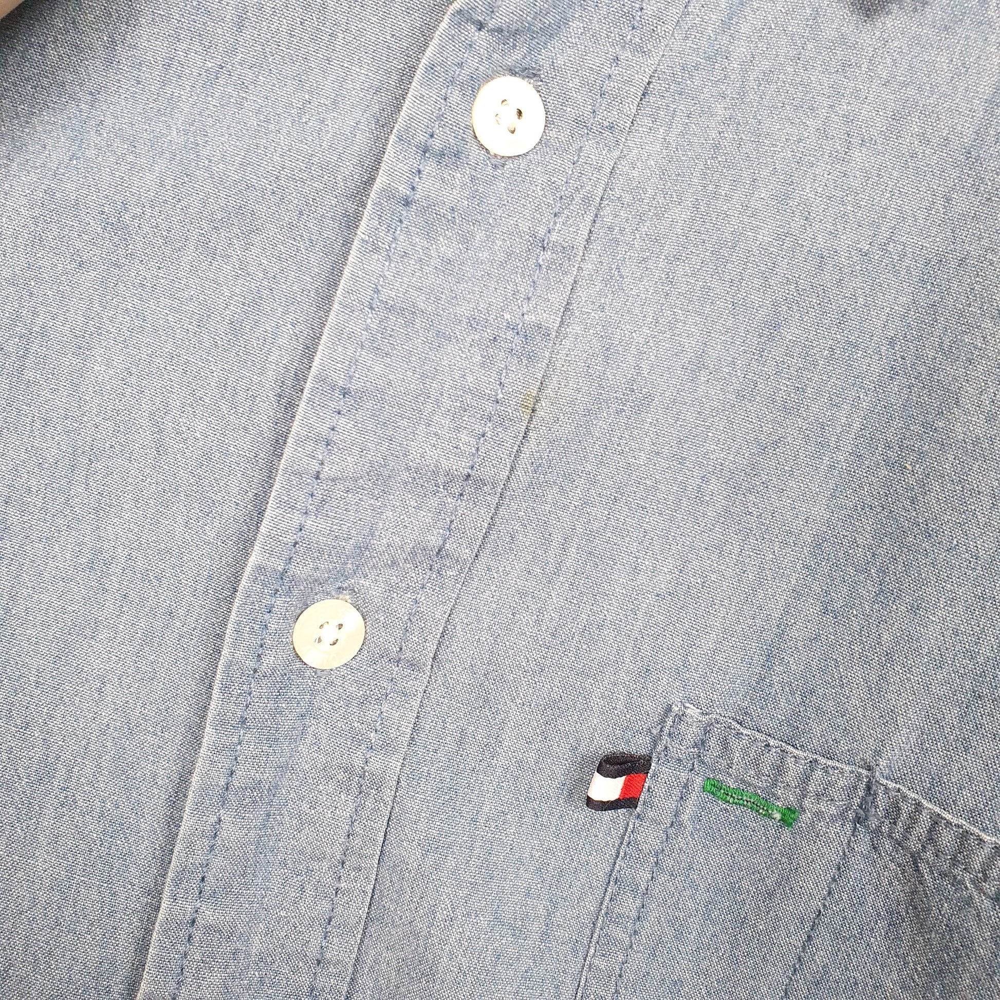 Tommy Hilfiger Long Sleeve Regular Fit Shirt Blue