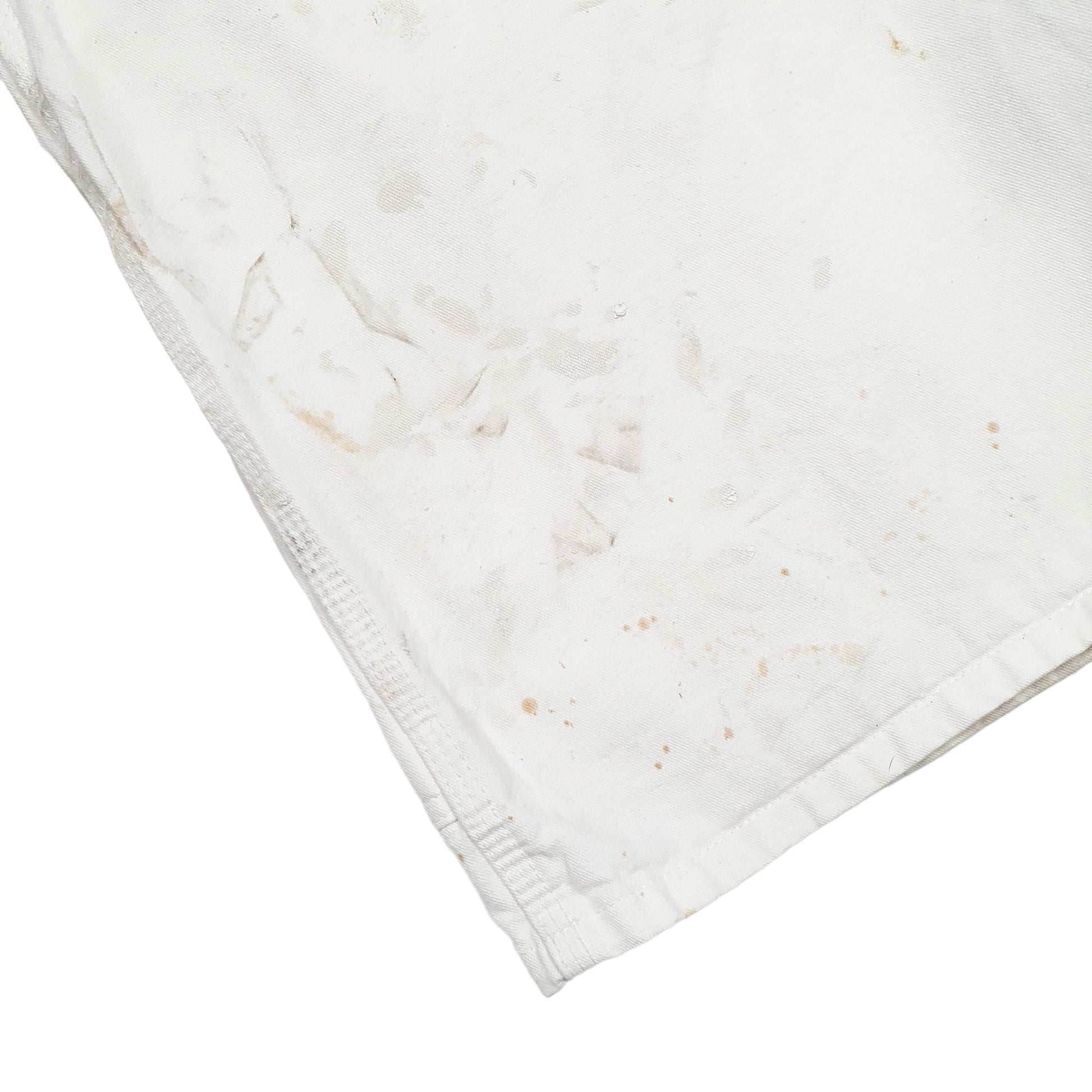 Mens White Dickies  Carpenter Shorts