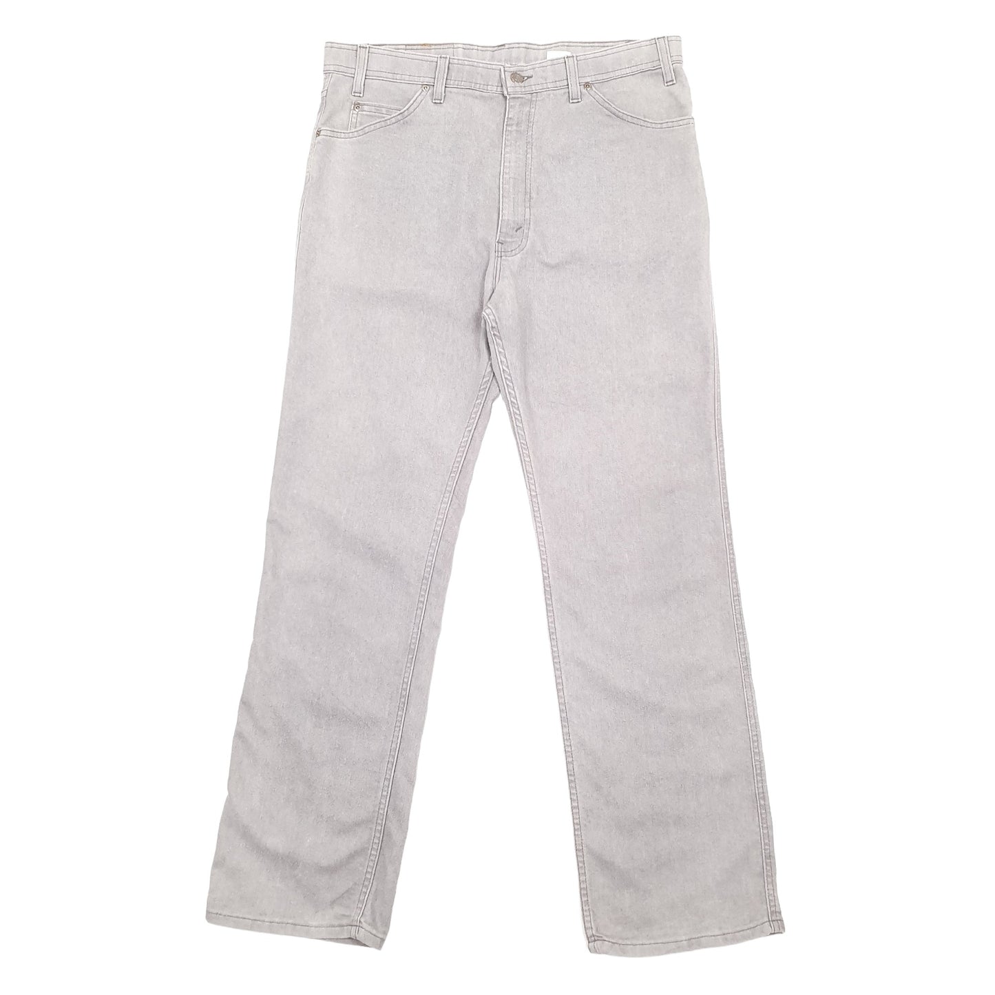 Levis Regular Straight Fit Jeans W36 L31 Grey