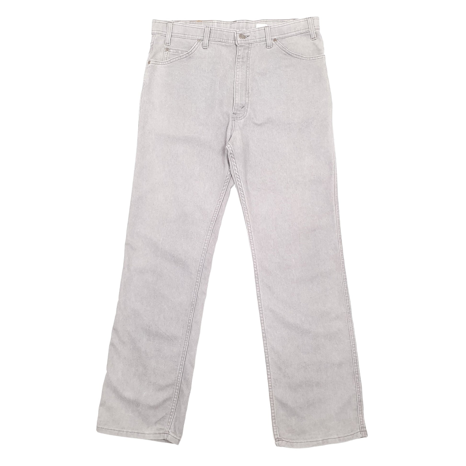 Levis Regular Straight Fit Jeans W36 L31 Grey