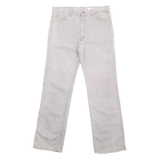 Levis Regular Straight Fit Jeans W36 L31 Grey