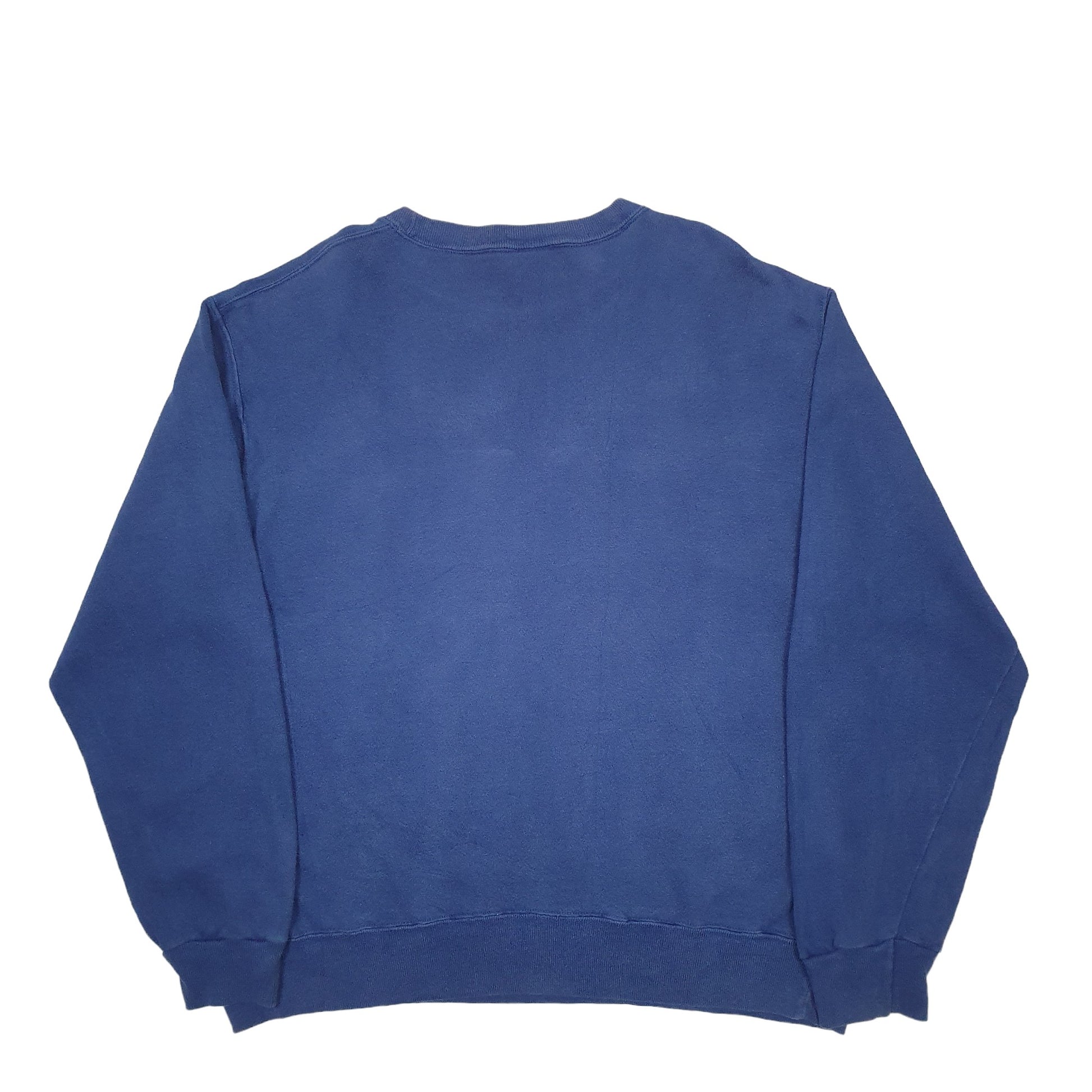 Mens Blue Champion Vintage 1980's USA Made Los Angeles Rams Football Crewneck Jumper