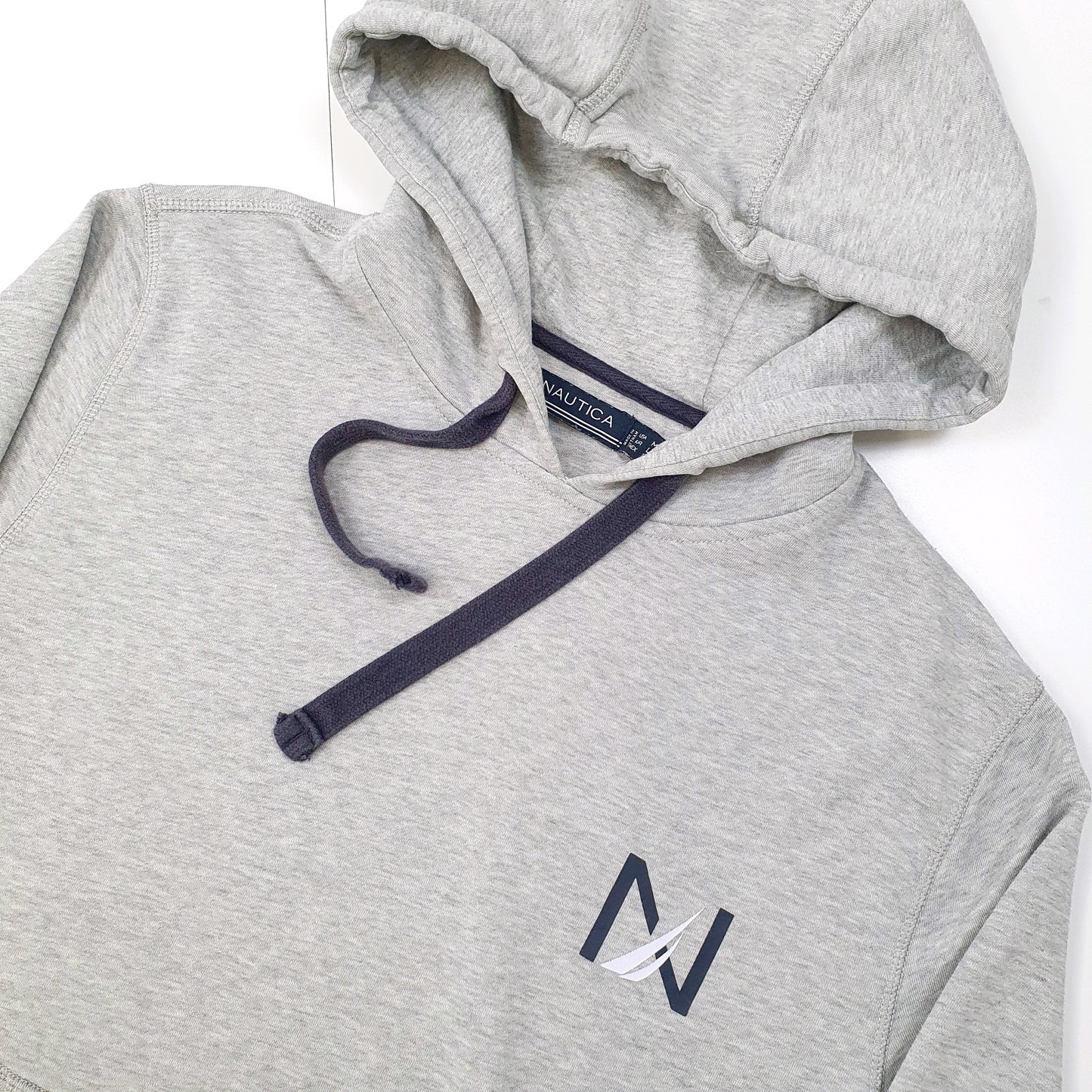 Nautica Spellout Hoodie M Grey