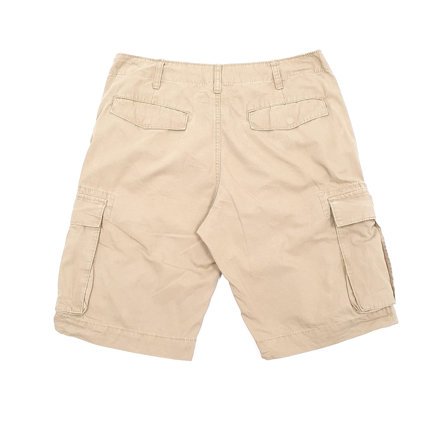 Gap Combat Khakis Beige Cargo Workwear Shorts W33
