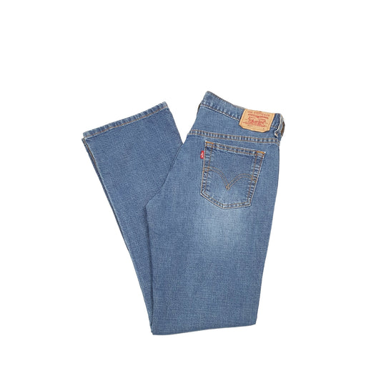 Levis 515 Bootcut Fit Jeans UK12 Blue