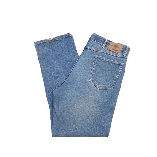 Wrangler Casual Regular Fit Stretch Jeans W38 L30 Blue