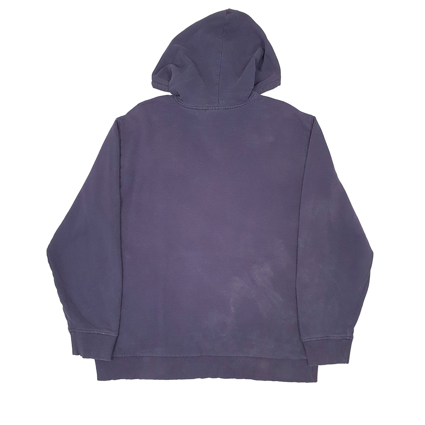 Mens Navy Timberland Spellout Hoodie Jumper