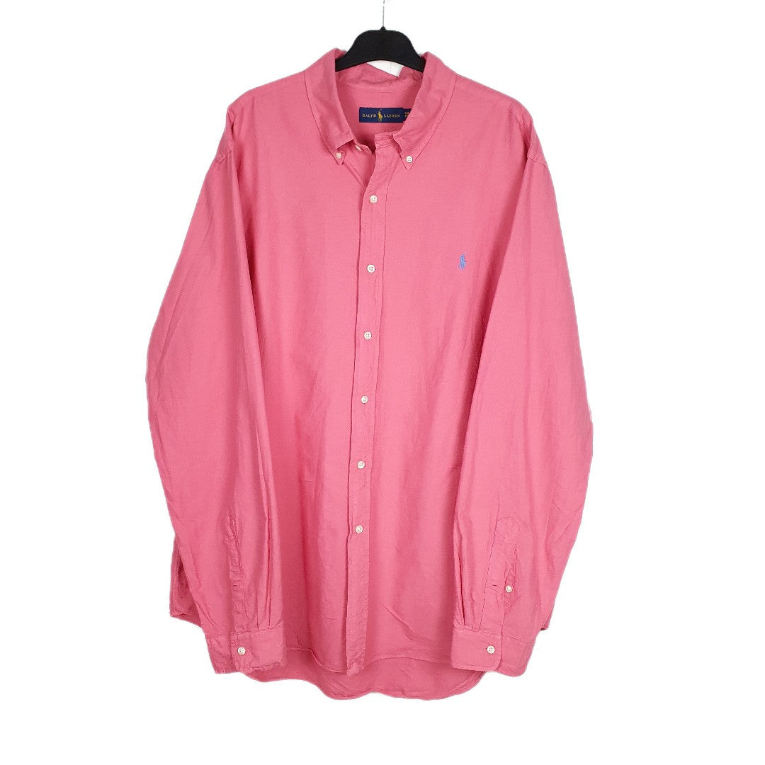 Pink Polo Ralph Lauren Long Sleeve Shirt