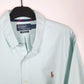 Polo Ralph Lauren Long Sleeve Custom Fit Shirt Blue