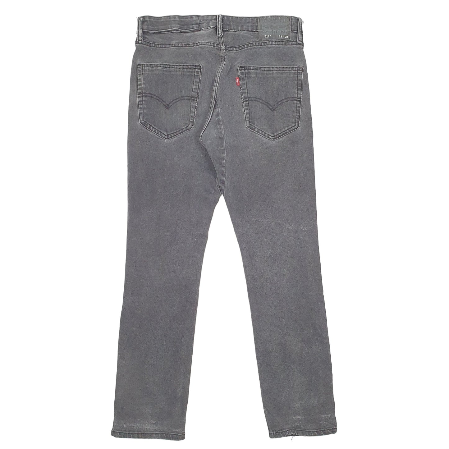 Mens Grey Levis Commuter Cycling Cyclist 511 JeansW32 L30