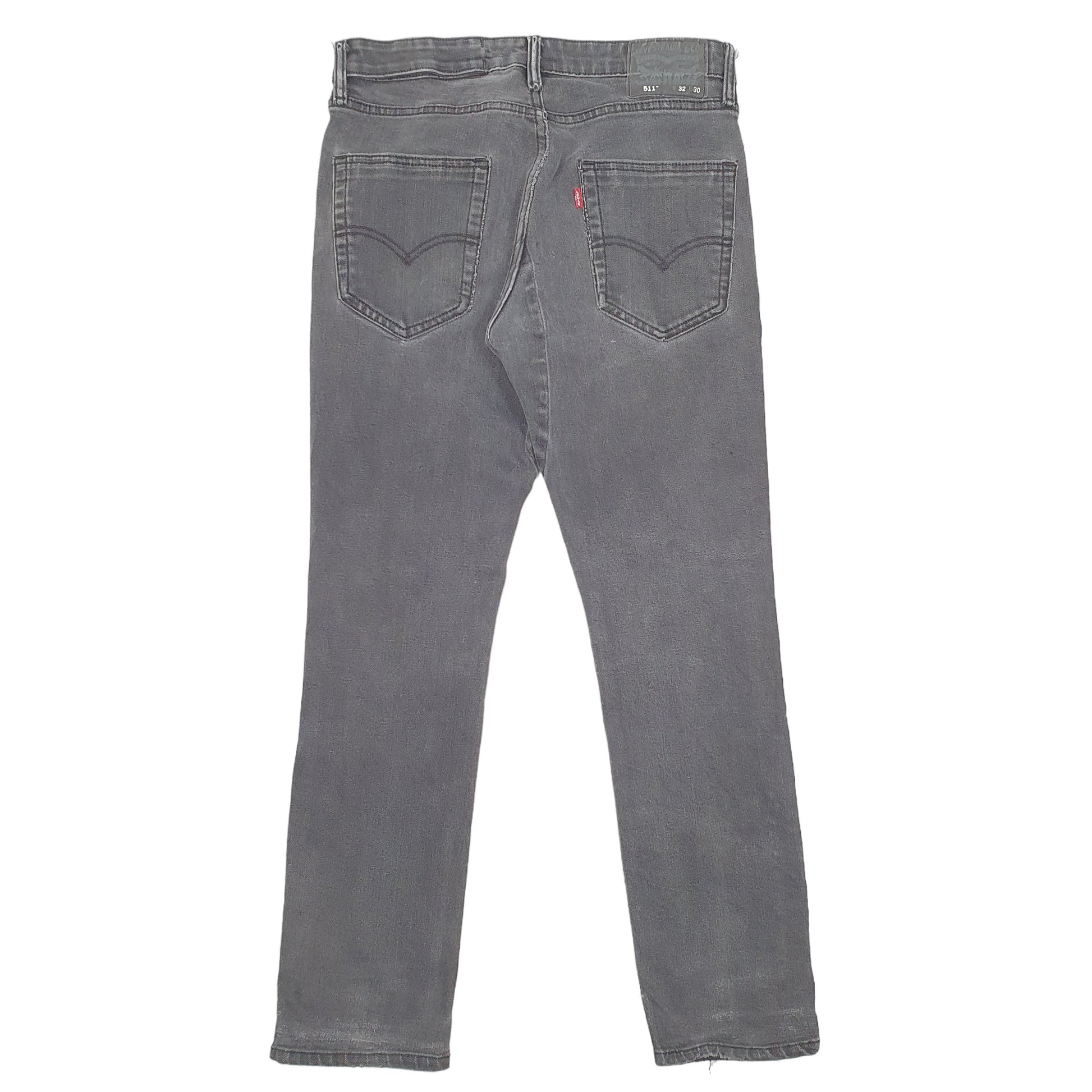 Mens Grey Levis Commuter Cycling Cyclist 511 JeansW32 L30