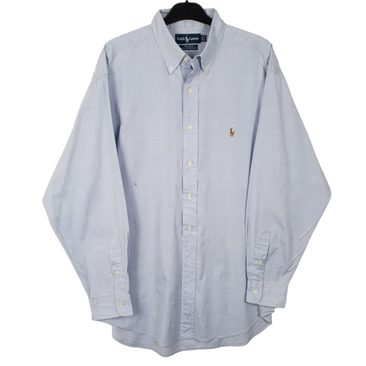 Mens Blue Ralph Lauren  Long Sleeve Shirt