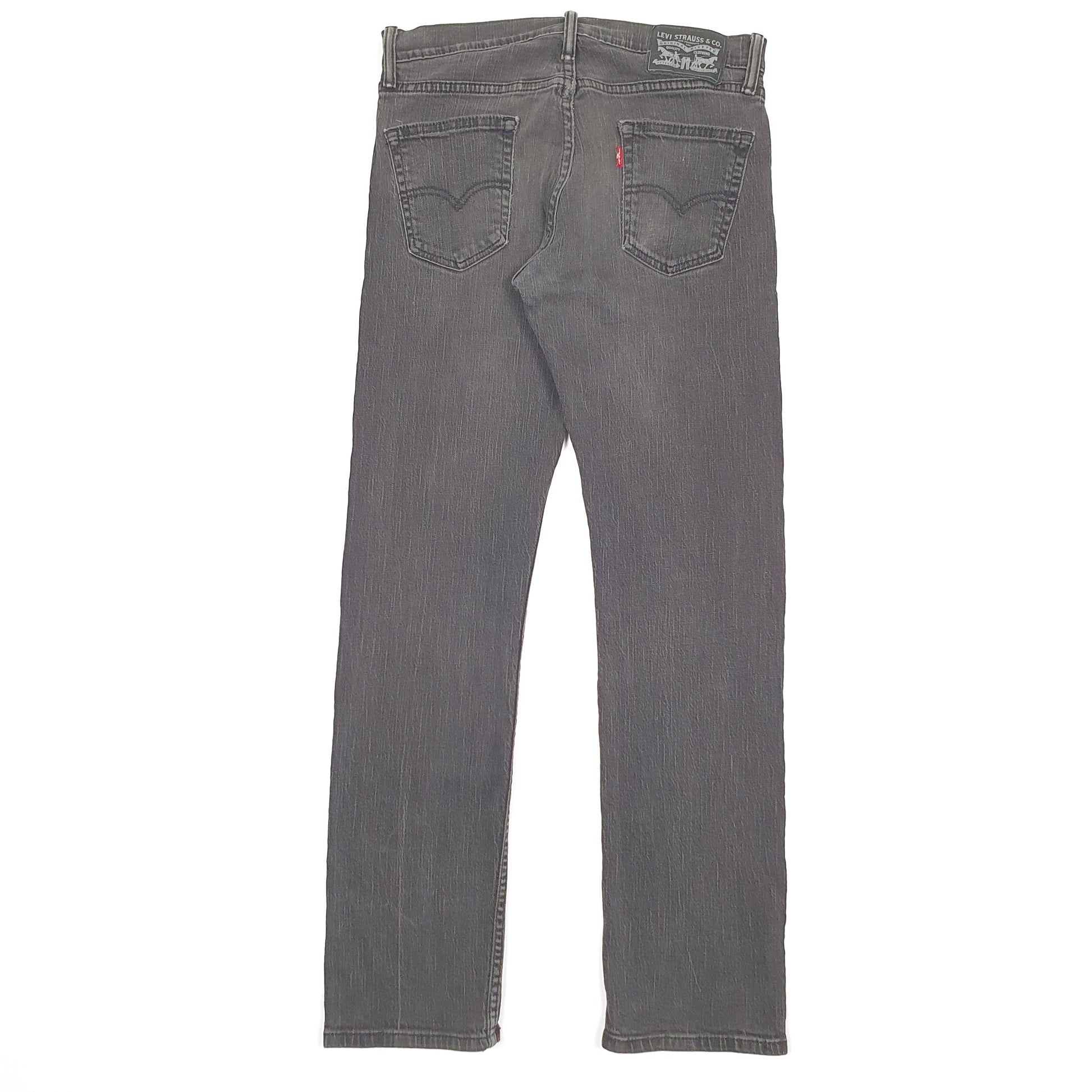 Levis 514 Straight Fit Jeans W30 L32 Grey