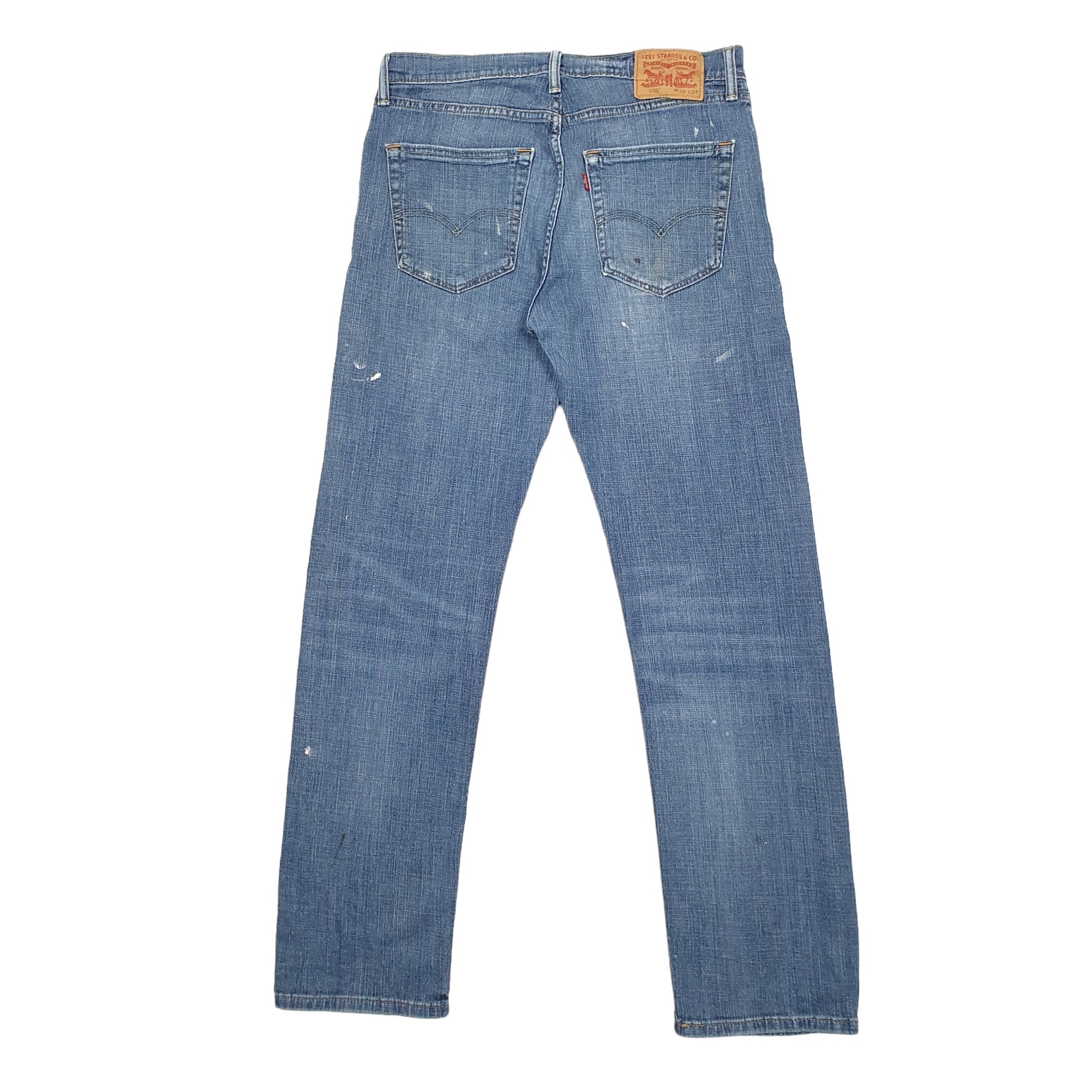 Mens Blue Levis  505 JeansW32 L32