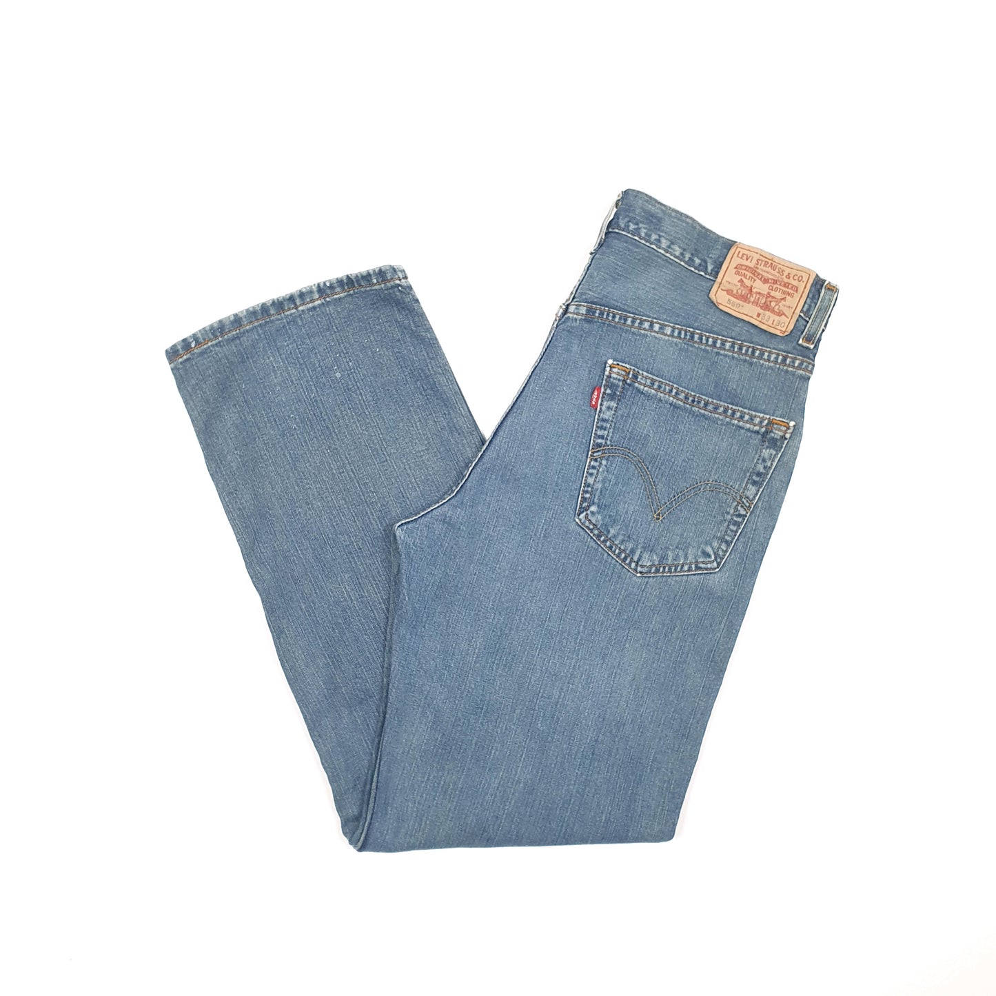 Levis 559 Relaxed Fit Jeans W33 L30 Blue