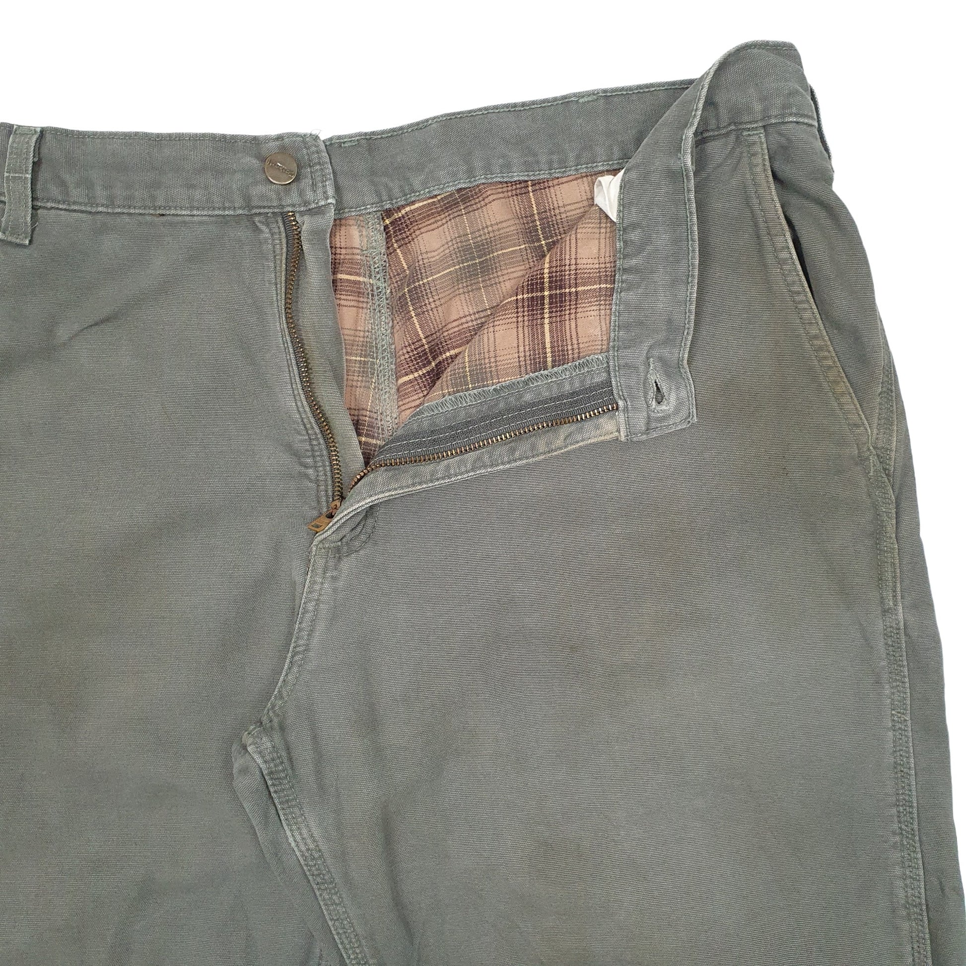 Mens Khaki Carhartt  Carpenter Trousers