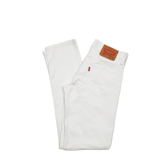Levis 511 Slim Fit Jeans W29 L32 White