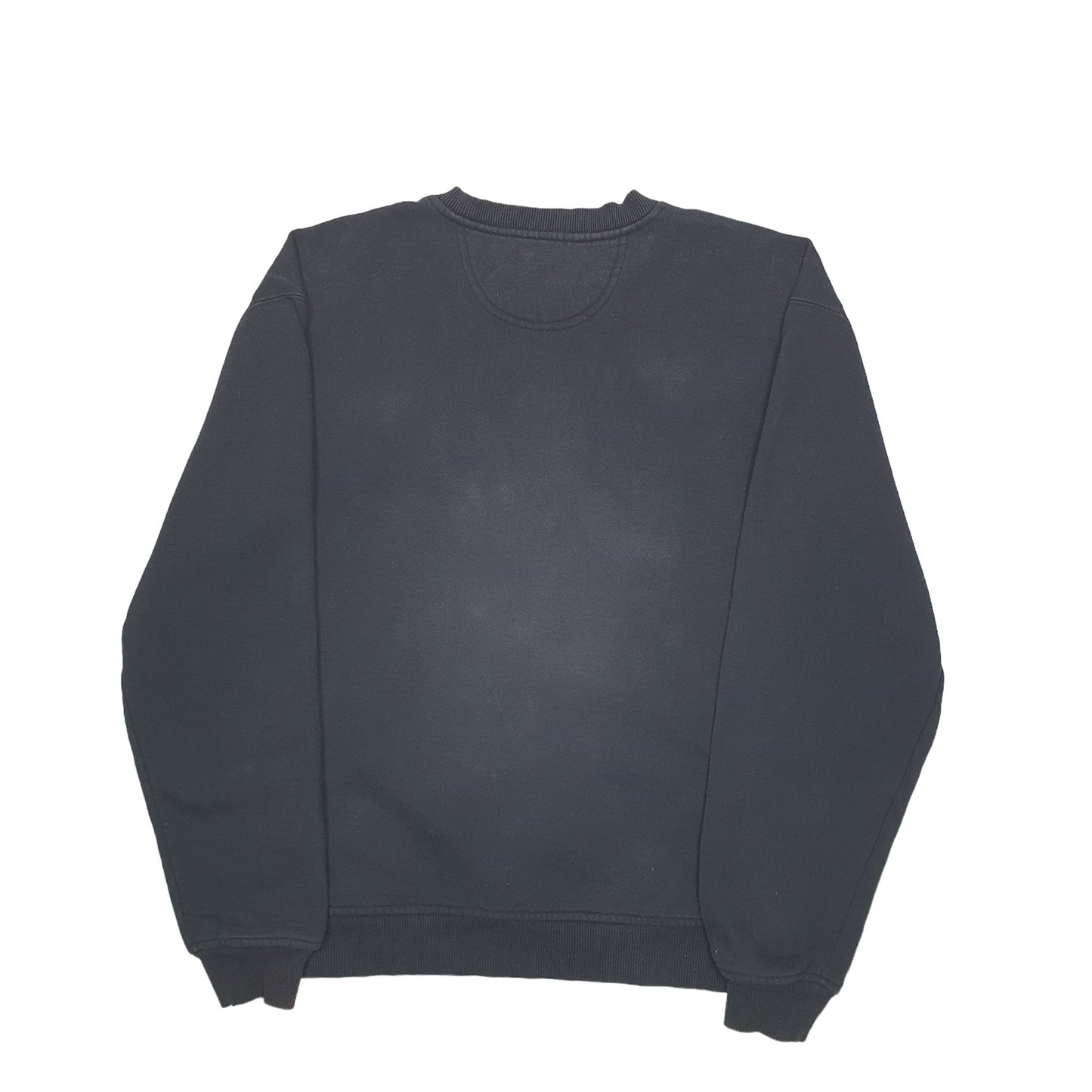 Mens Black Champion  Crewneck Jumper