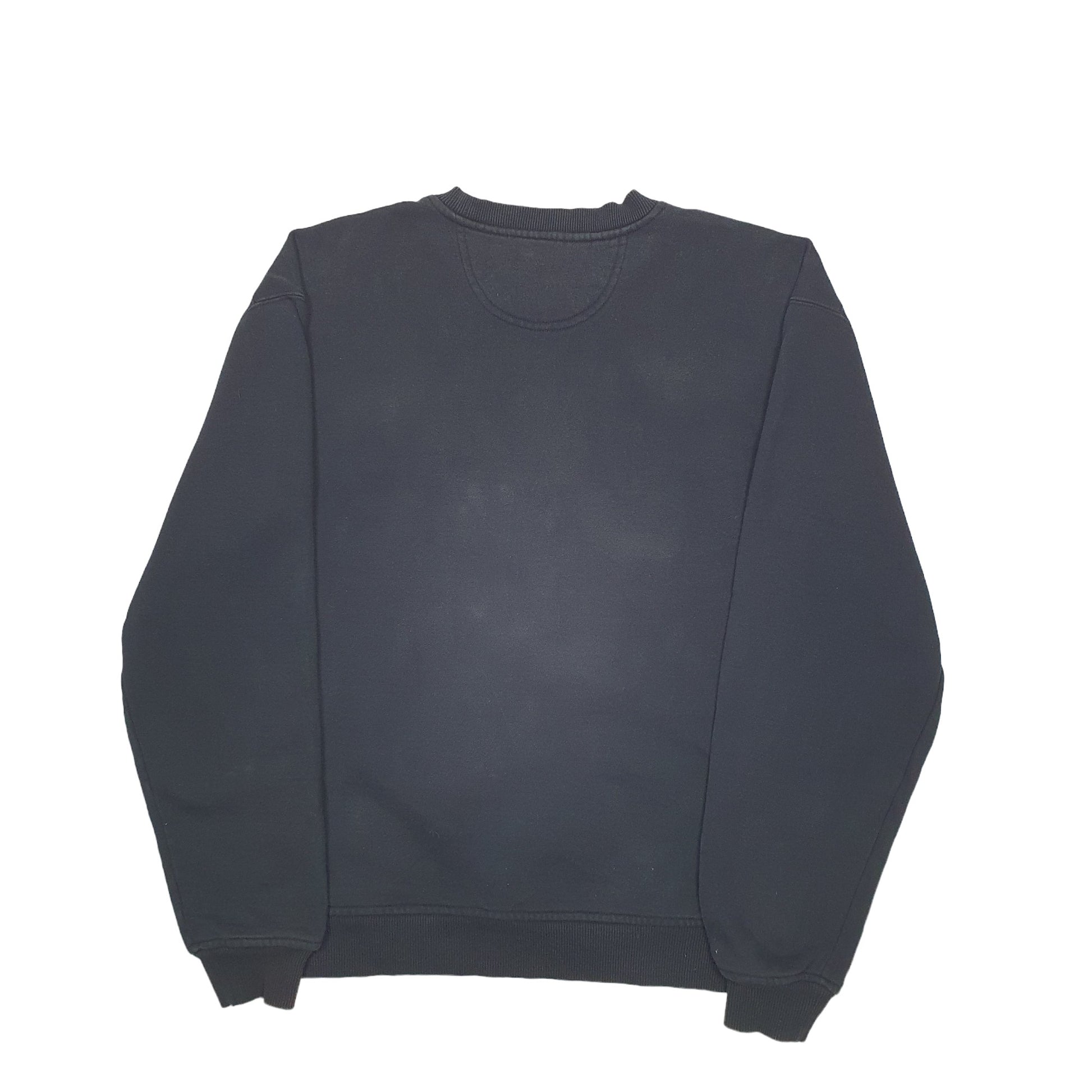 Mens Black Champion  Crewneck Jumper