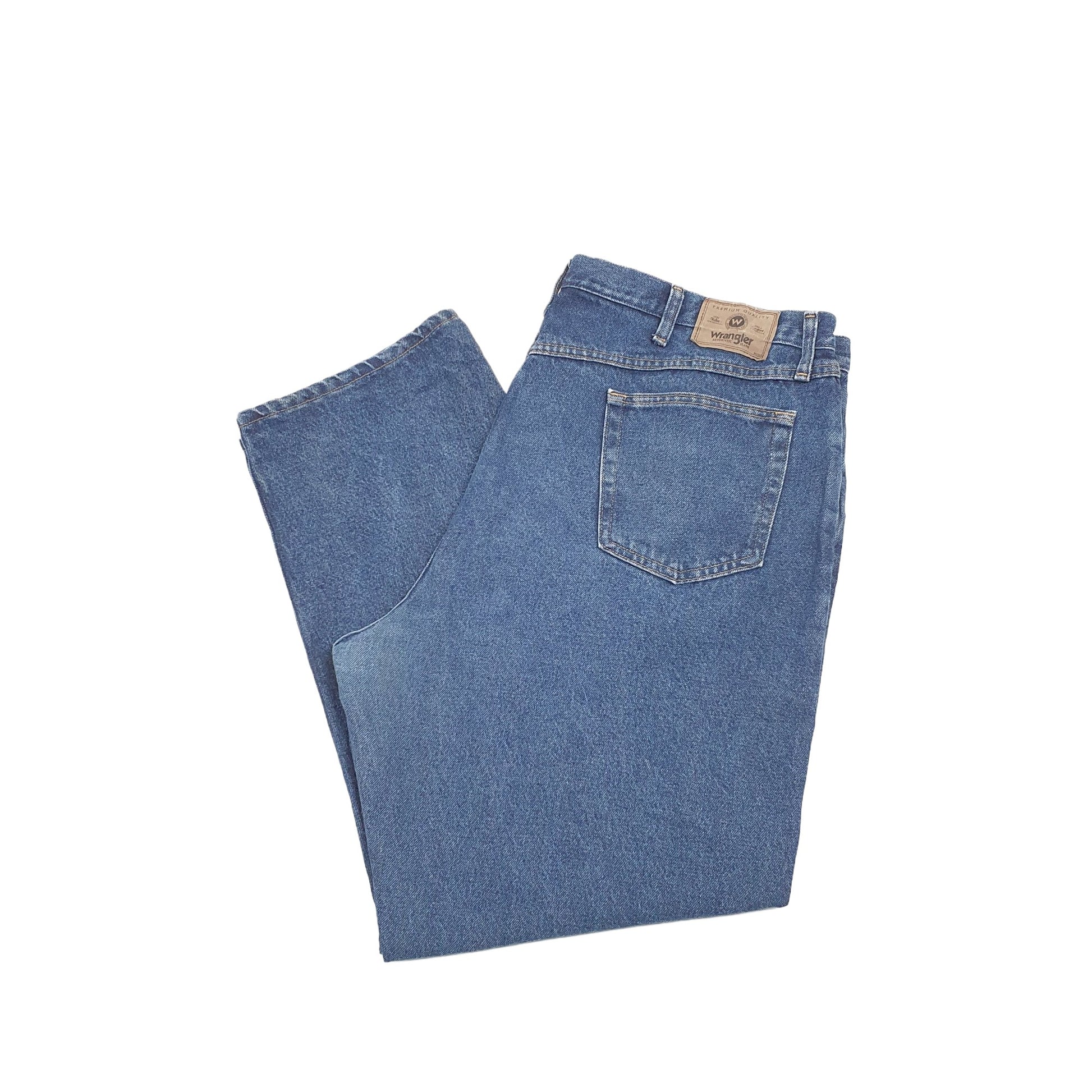 Wrangler Casual Regular Fit Relaxed Jeans W44 L30 Blue