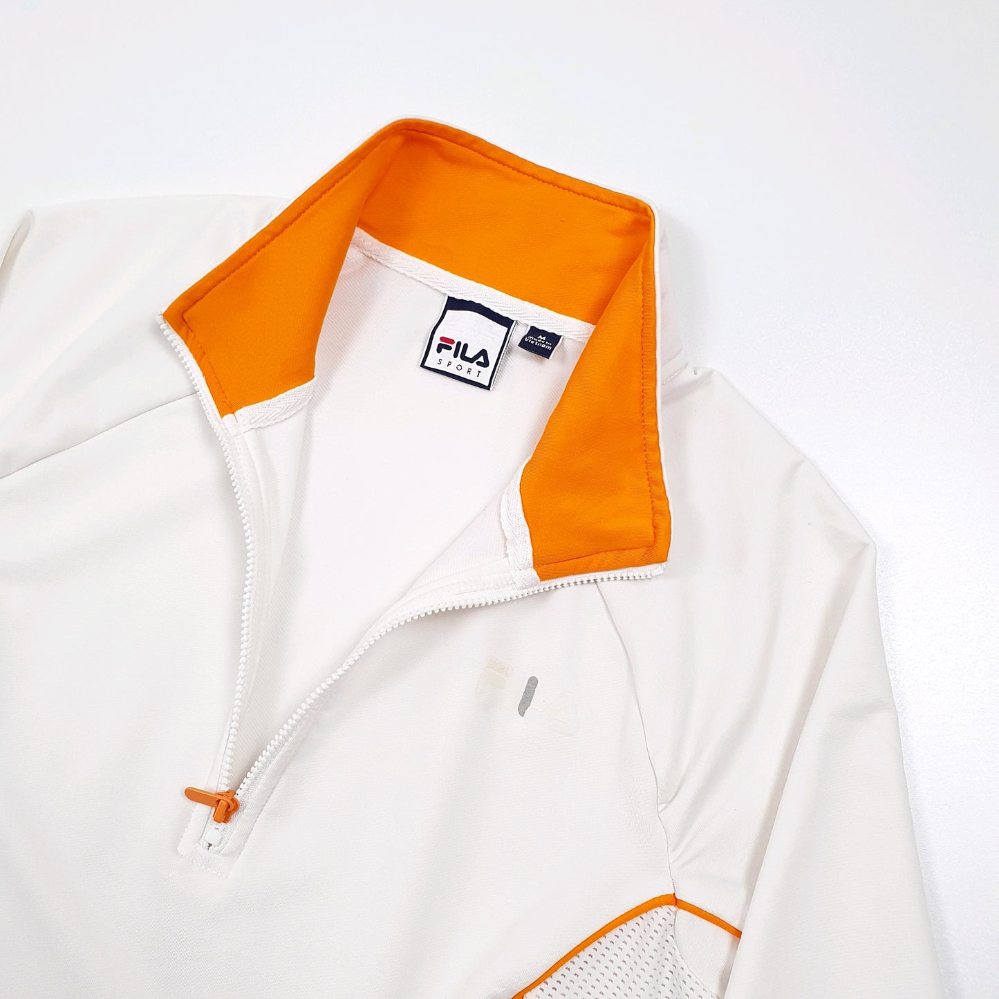 Fila Sport Activewear Quarter Zip M White