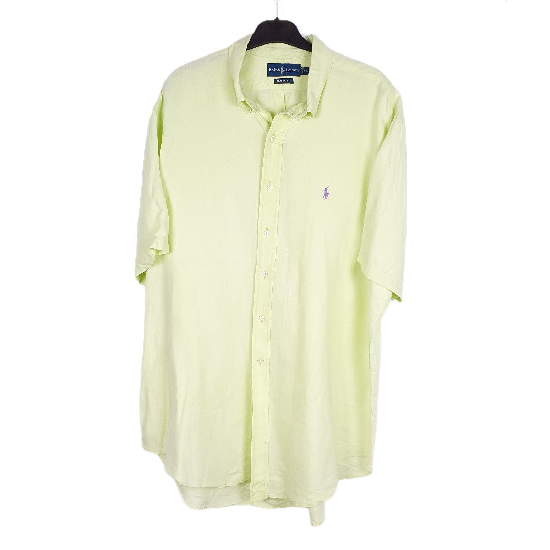 Green Polo Ralph Lauren Short Sleeve Shirt